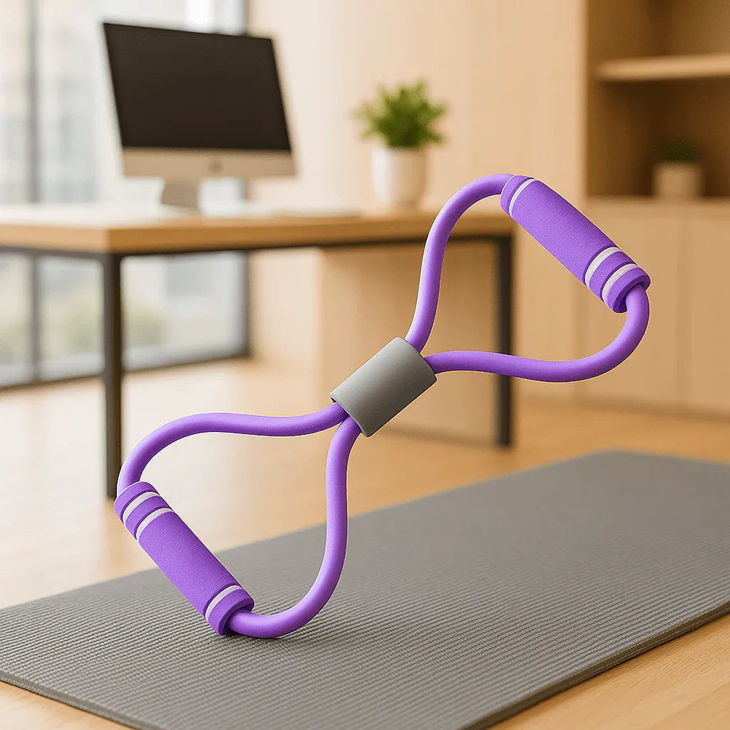 corde elastique musculation violet