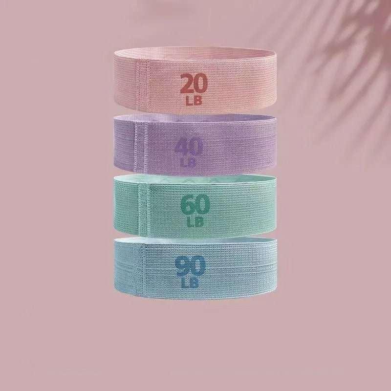 quatre couleurs elastique musculation vingt quarante soixante-quatre vingt dix