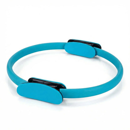anneau Pilates bleu poigner bleu-noir fond blanc