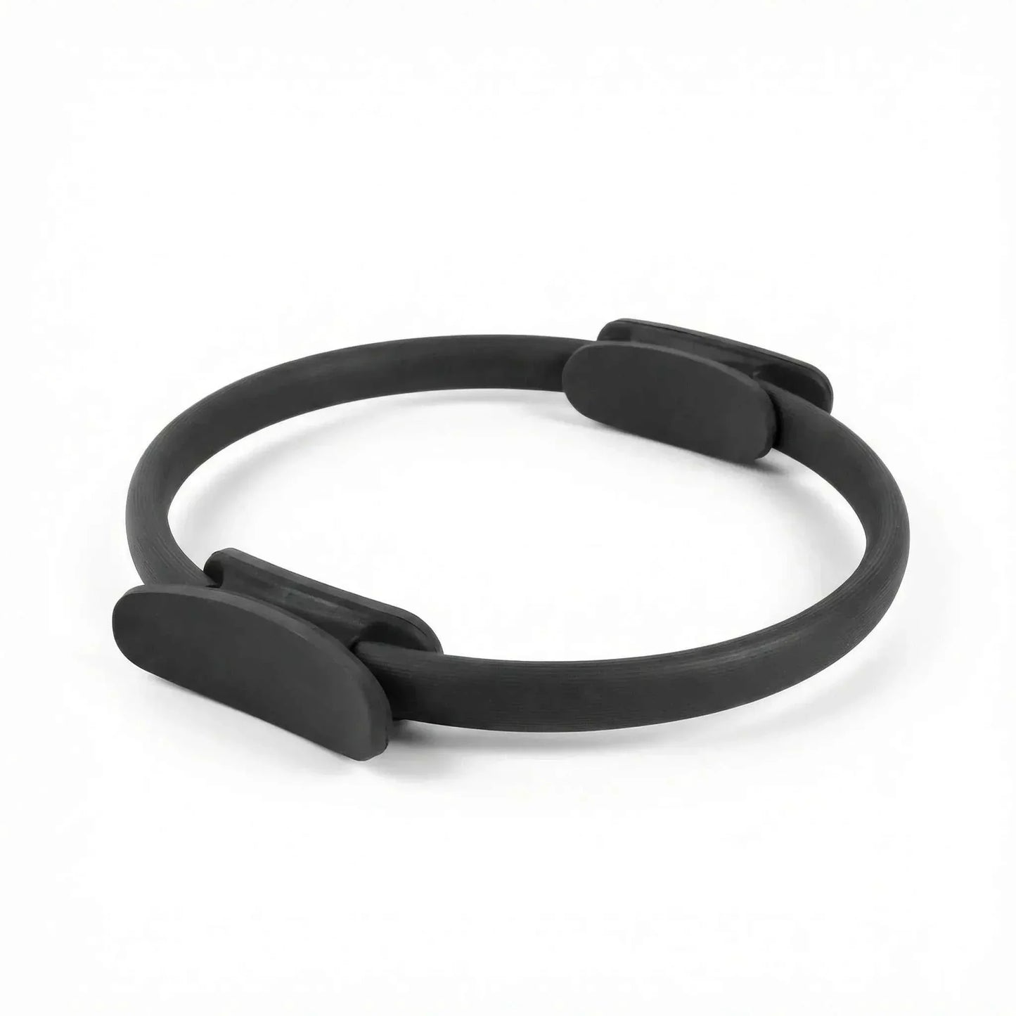 anneau pilates noir poignees fond blanc