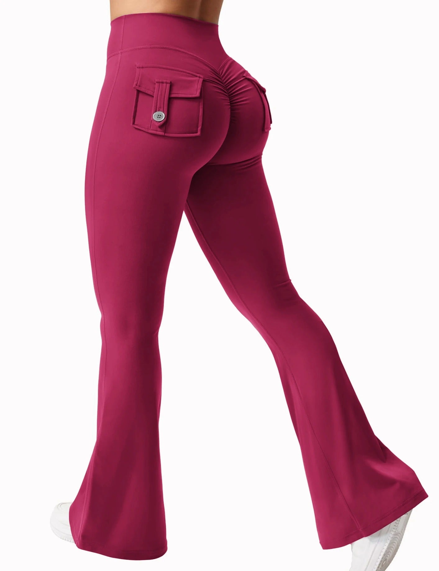 Legging sport femme | Extensible jambe large - Fitstoremaison