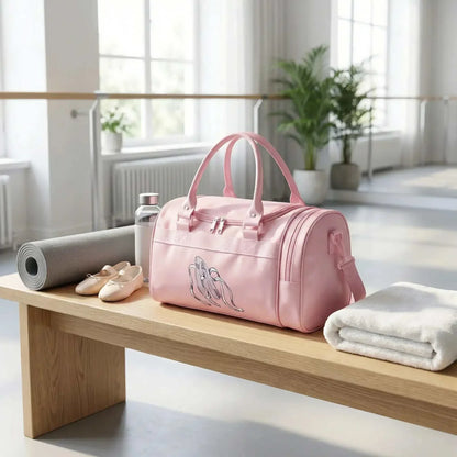 Sac de sport enfant rose pratique et résistant pour jeunes sportifs