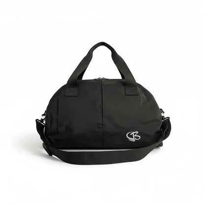 sac de sport femme noir fond blanc