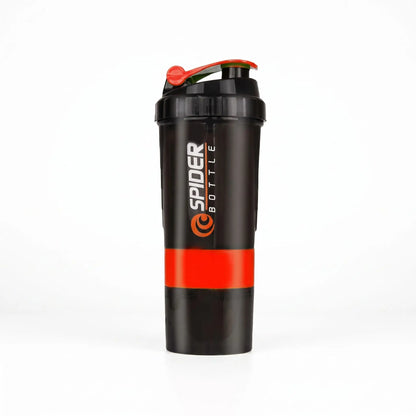 shaker proteine noir rouge 700ml