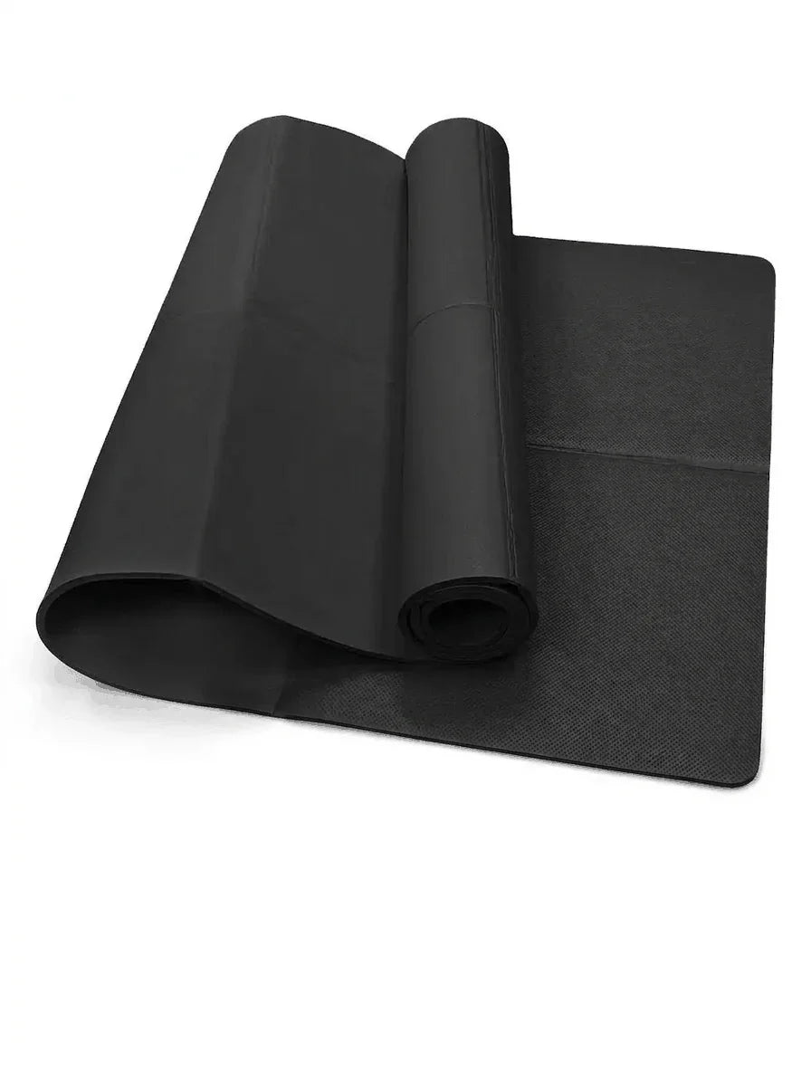 tapis du sport noir pliable