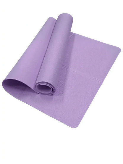 tapis du sport violet pliable