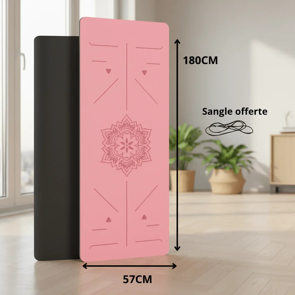 yoga tapis | Alignement - Fitstoremaison