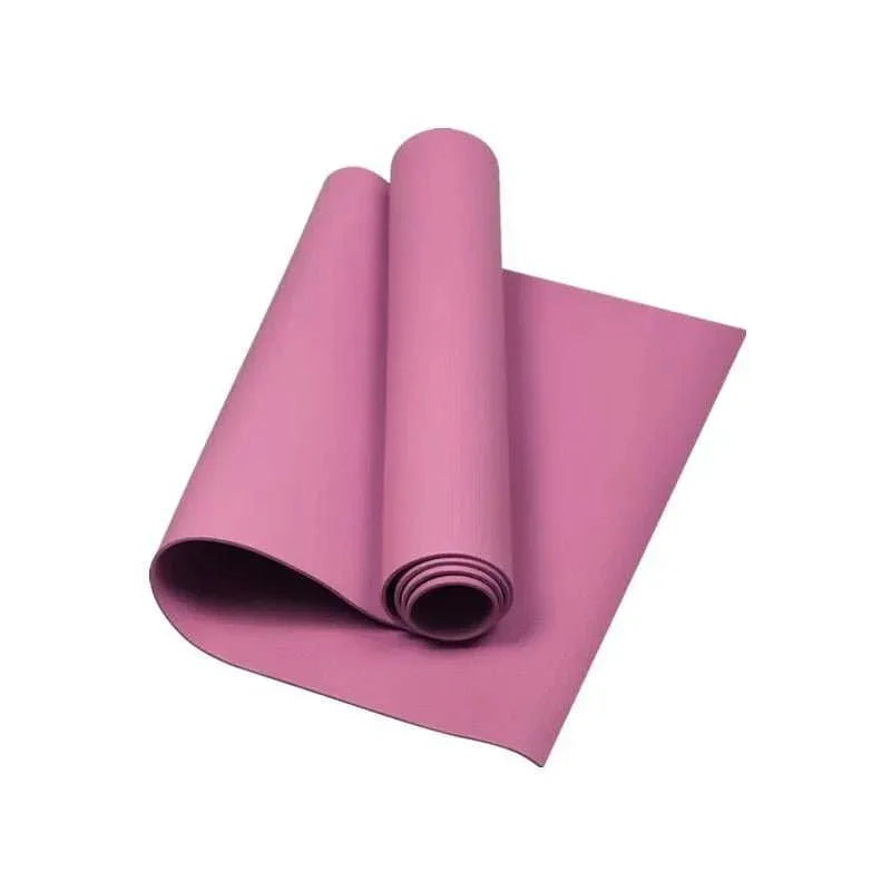 yoga tapis rose