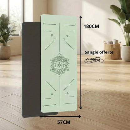 yoga tapis | Alignement - Fitstoremaison