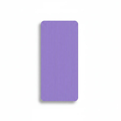 yoga tapis violet strie antiderapant fond blanc